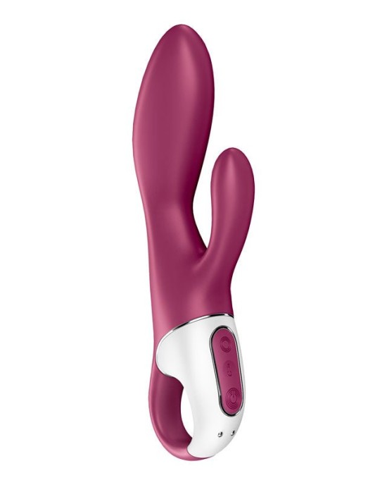 Satisfyer Heated Affair Heated Rabbit Vibrator with App Control - Red