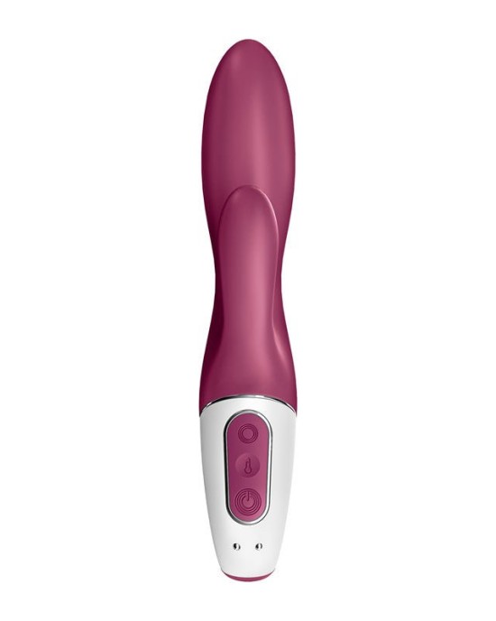 Satisfyer Heated Affair Heated Rabbit Vibrator with App Control - Red