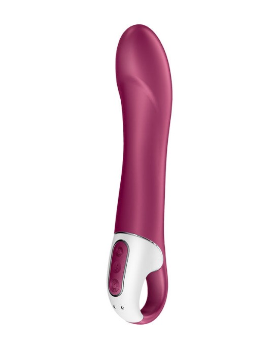 Satisfyer Big Heat G-Spot Vibrator with App Control - Red