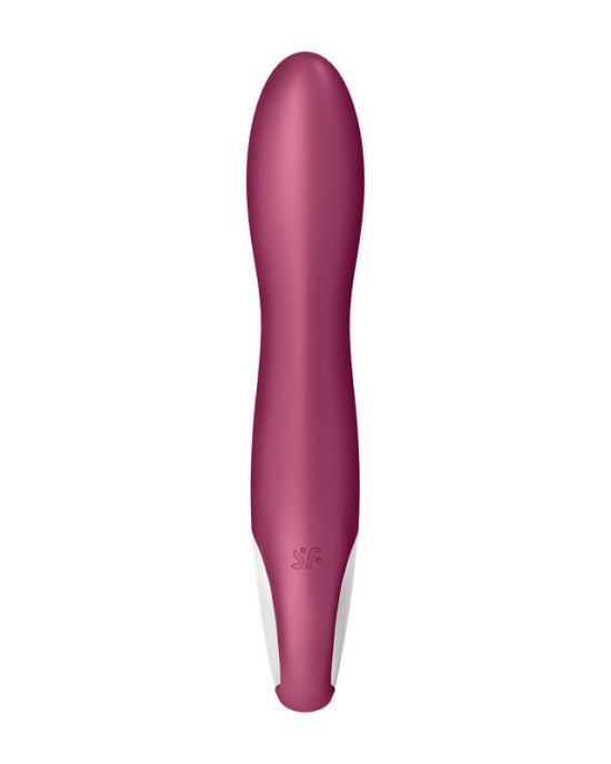 Satisfyer Big Heat G-Spot Vibrator with App Control - Red