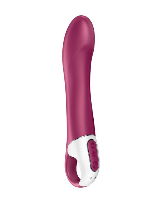 Satisfyer Big Heat G-Spot Vibrator with App Control - Red