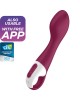 Satisfyer Hot Spot G-Spot Heated Vibrator with App Control - Red