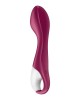 Satisfyer Hot Spot G-Spot Heated Vibrator with App Control - Red