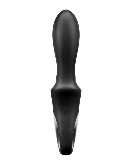 Satisfyer Heat Climax + Anal Heating Vibrator with App Control - Black