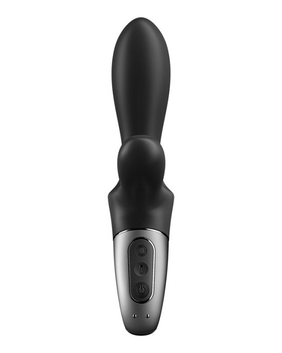 Satisfyer Heat Climax + Anal Heating Vibrator with App Control - Black