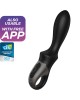 Satisfyer Heat Climax Warming Connect App Anal Vibrator - Black