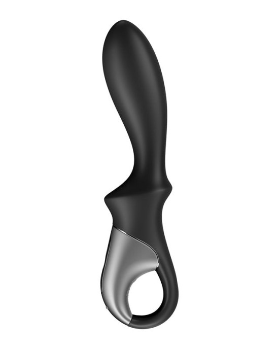 Satisfyer Heat Climax Warming Connect App Anal Vibrator - Black