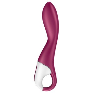 Satisfyer Heated Thrill G-Spot Vibrator with App Control - Red