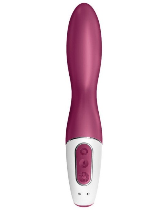 Satisfyer Heated Thrill G-Spot Vibrator with App Control - Red