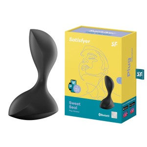 Satisfyer Sweet Seal Vibrating Anal Plug - Black