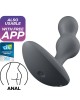 Satisfyer Deep Diver Vibrating Anal Plug with with App Control - Black