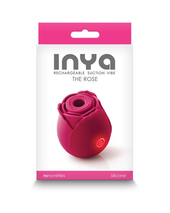 InYa The Rose Clitoral Air Pulsation Stimulator - Red