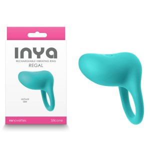 INYA Regal Vibrating Cock Ring - Teal