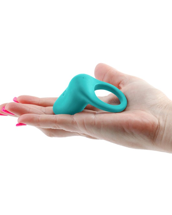 INYA Regal Vibrating Cock Ring - Teal