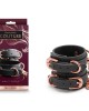 Bondage Couture Wrist Cuffs - Black