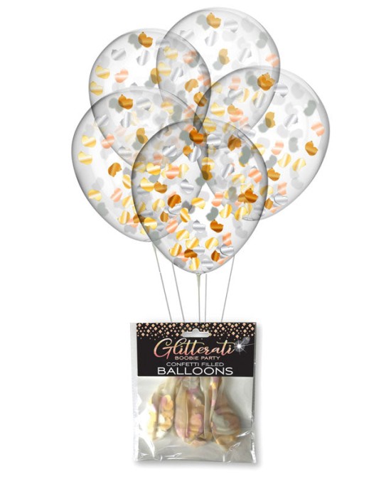 Glitterati - Boobie Confetti Balloons