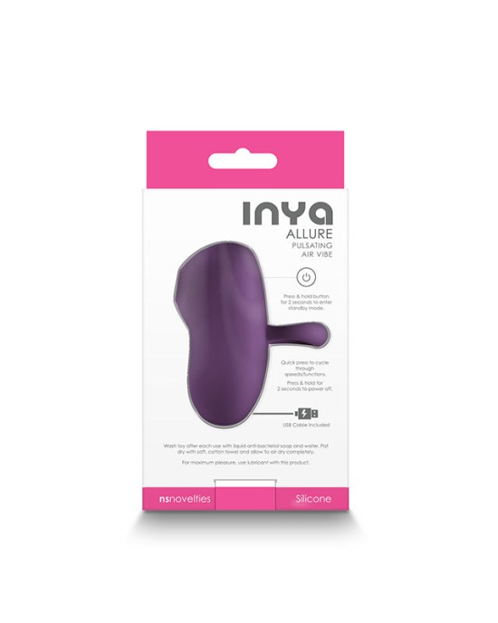 INYA Allure - Dark Purple - Clitoral Stimulator