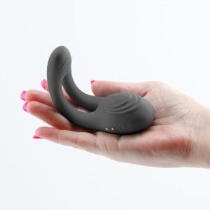 INYA Utopia - Black - Couples Dual Stimulator with Remote