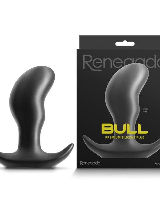 Renegade Bull - Black Small Butt Plug