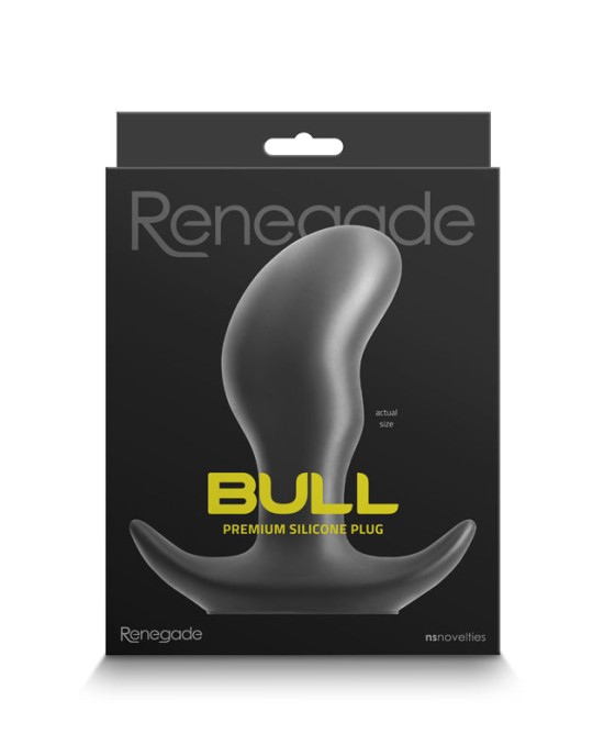 Renegade Bull - Black Small Butt Plug