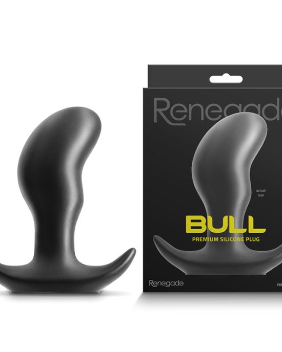 Renegade Bull - Black Medium Butt Plug