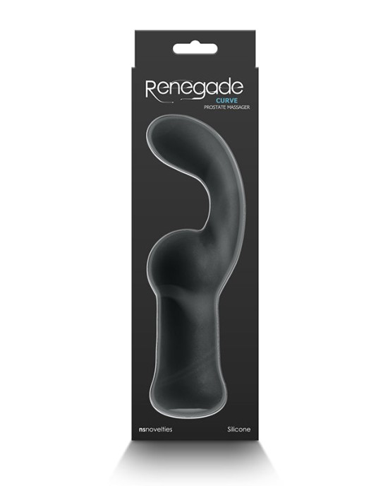 Renegade Curve - Black Vibrating Prostate Massager