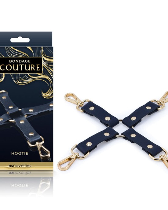 Bondage Couture Hog Tie - Blue (No Cuffs Included)