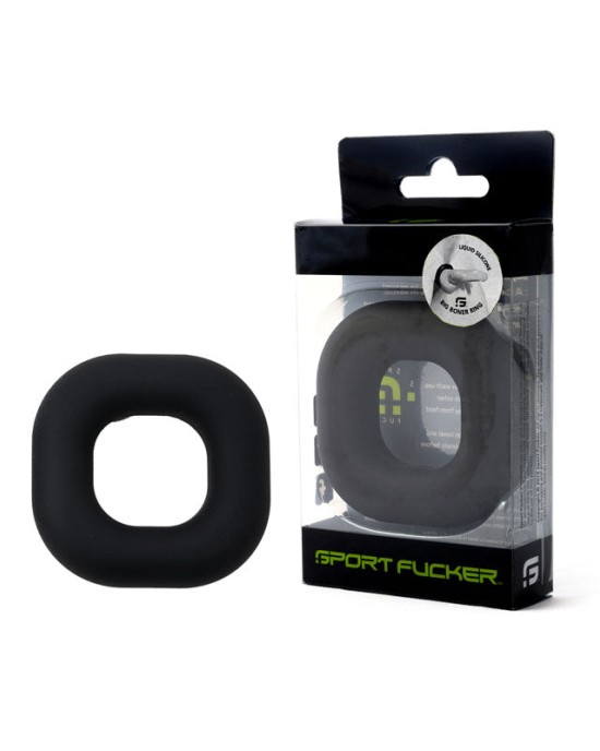 Sport Fucker Big Boner Ring - Black