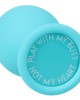 A-Play - Silicone Trainer Teal Butt Plug Set - Set of 3 Sizes