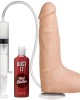 Bust It 8.5 Inch Squirting Realistic Dong with Lube - Flesh