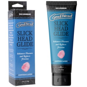 GoodHead Slick Head Glide - Cotton Candy Flavoured Lubricant 120ml