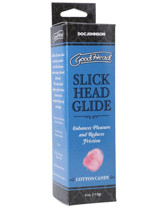 GoodHead Slick Head Glide - Cotton Candy Flavoured Lubricant 120ml