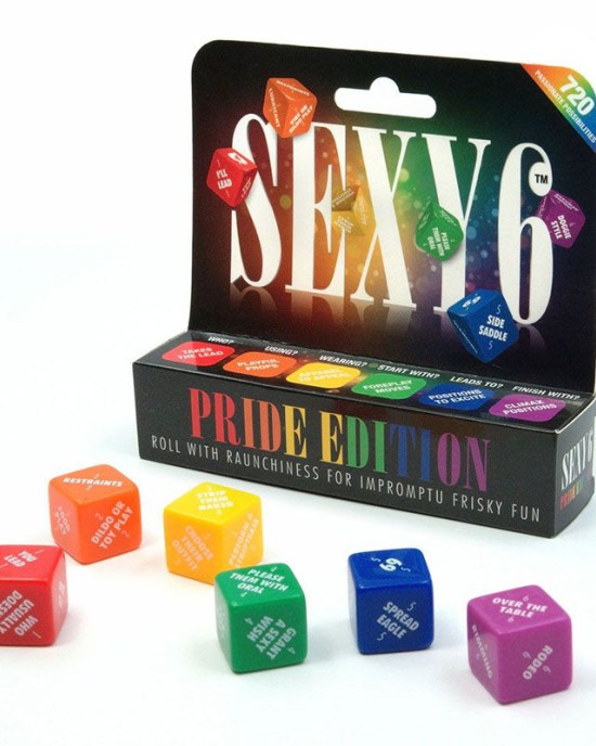 Sexy 6 - Pride Edition - Couples Dice Game