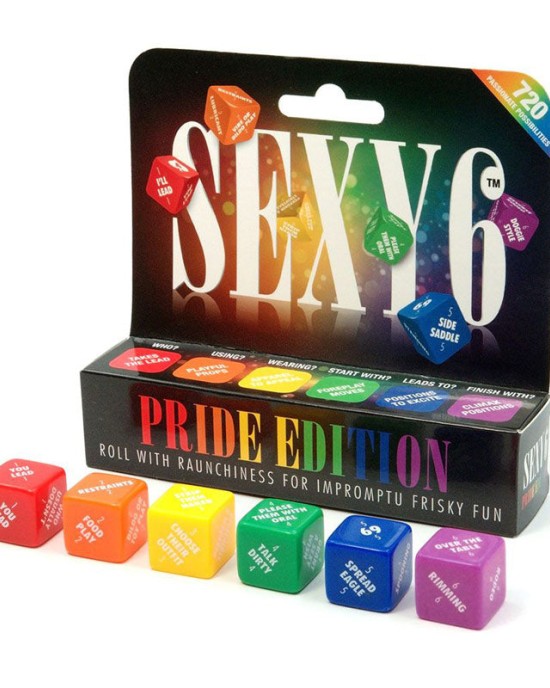 Sexy 6 - Pride Edition - Couples Dice Game