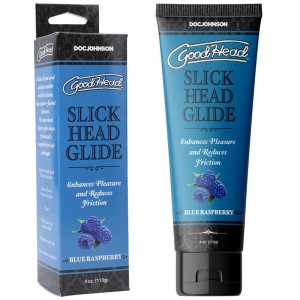 GoodHead Slick Head Glide - Blue Raspberry Flavoured Lubricant 120ml