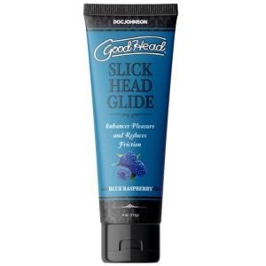 GoodHead Slick Head Glide - Blue Raspberry Flavoured Lubricant 120ml