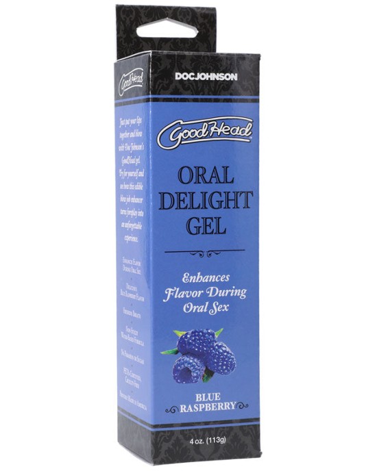 GoodHead Oral Delight Gel - Blue Raspberry 120ml