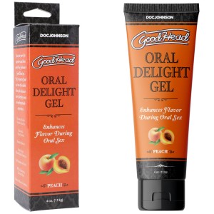 GoodHead Oral Delight Gel - Peach 120ml