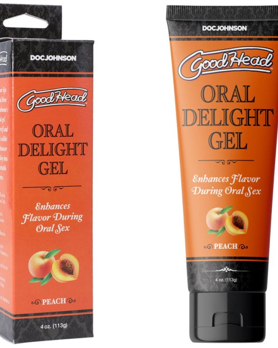 GoodHead Oral Delight Gel - Peach 120ml