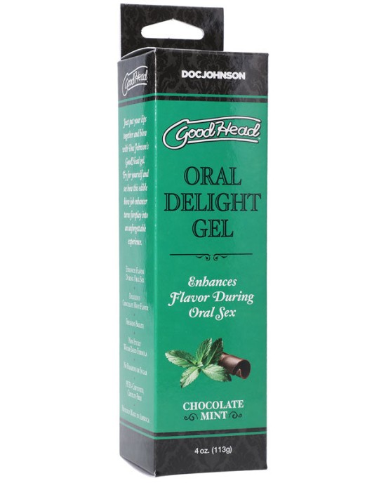 GoodHead Oral Delight Gel - Chocolate Mint 120mls