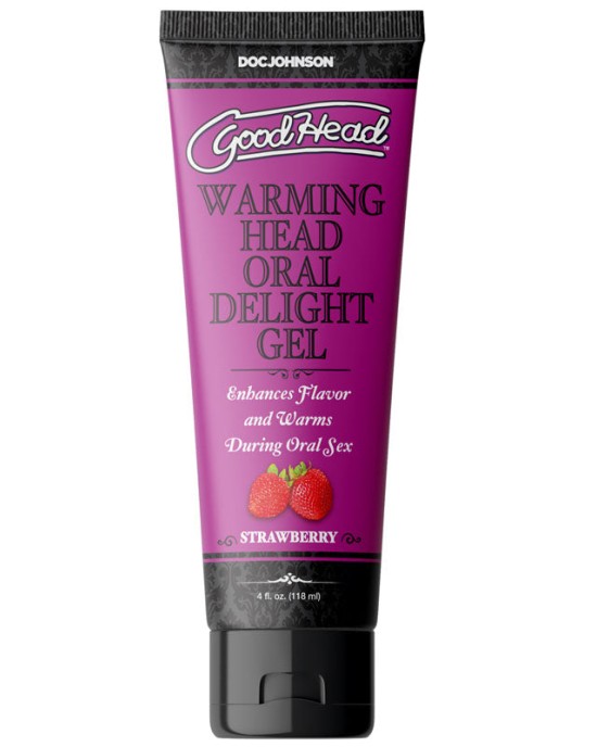 GoodHead Warming Head Oral Delight Gel - Strawberry 120ml