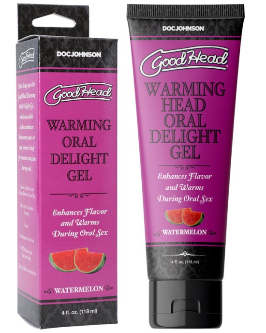 GoodHead Warming Head Oral Delight Gel - Watermelon 120ml