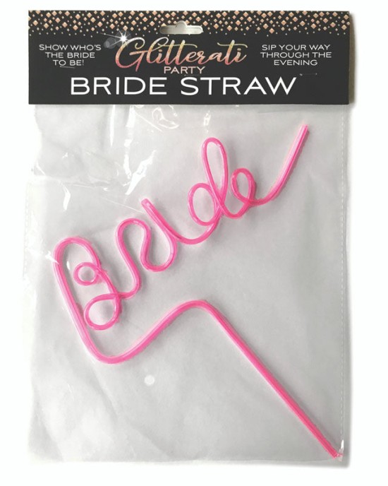 Glitterati - Bride Straw