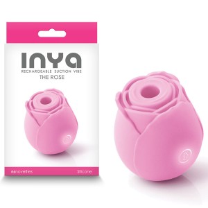 InYa The Rose Clitoral Air Pulsation Stimulator - Pink