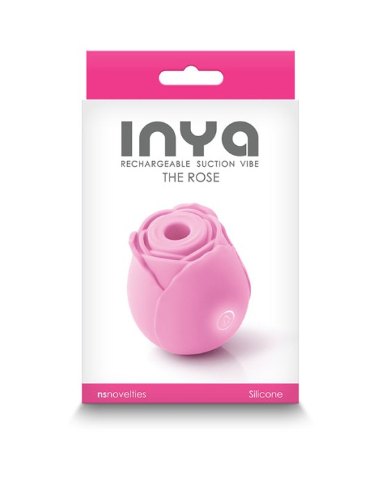 InYa The Rose Clitoral Air Pulsation Stimulator - Pink