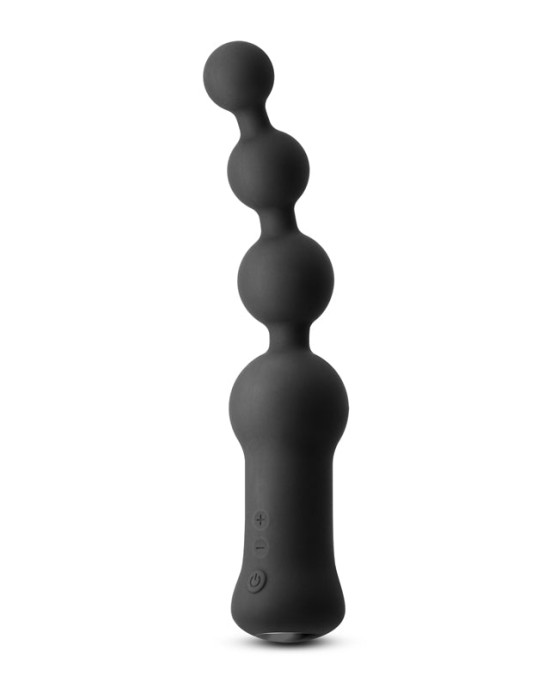 Renegade Quad Vibrating Anal Beads - Black