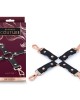 Bondage Couture Hog Tie - Black (No Cuffs Included)