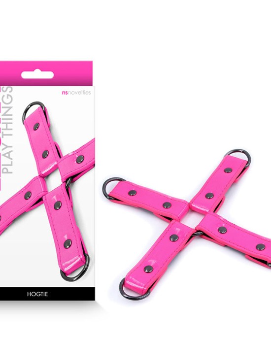 Electra Hog Tie - Pink (No Restraints Included)