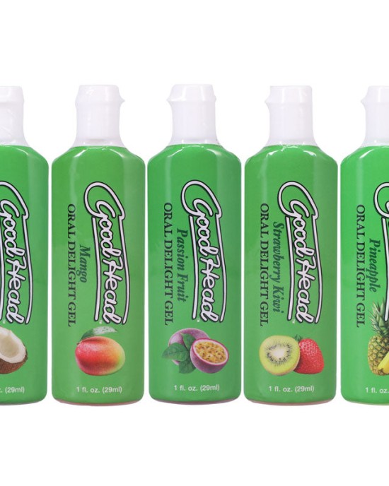 GoodHead Oral Delight Tropical Fruits Gels - Set of 5