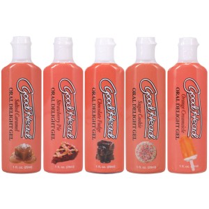 GoodHead Oral Delight Desserts Flavoured Gels - Set of 5